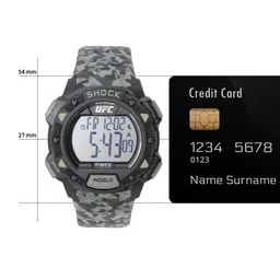 Timex UFC Men Dial & Straps Digital Multi Function Watch TW4B275000D image 2