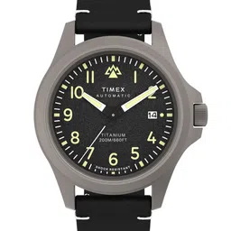 Timex Men Titanium Dial & Leather Straps Analogue Watch TW2V54000X6-image-9