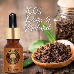 Old Tree Pure and Natural Clove Bud Essential Oil (15ml) - for Skin, Teeth, Diffuser and Aromatherapy - Undiluted Massage Oil with Glass Dropper image 5