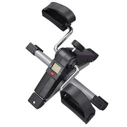 bleqys BLEQYS® Alloy Steel Foldable Mini Floor Foot Pedal Exerciser Cycle, Weight Loss at Home Gym Total Body Exerciser(Digital Display) (Exercise Cycle) image 4