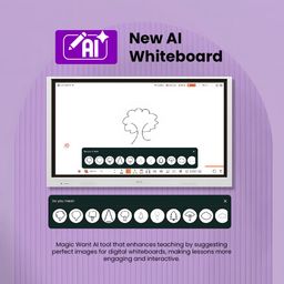 NEOD IFP AI-Powered Interactive Display Panel Android 14 | 8GB RAM 128GB ROM,Octa-Core Processor,Multitouch Screen|65 INCH image 4