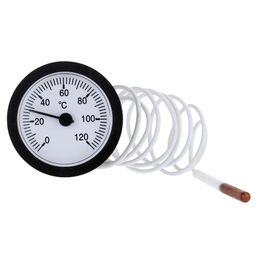 Thermometer capillary Temperature Gauge 0-120C Water & Oil 1.5 Meter Sensor | Electrical & Test Equipment | Test, Measurement & Inspection | Test Meters & Detectors image 5