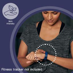 Inefable® Mi Band 3 & 4 Strap Band Wristband Strap Compatible with Mi Band M3 & M4 Original Device Not Included | image 3