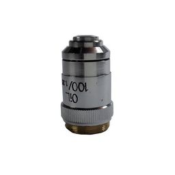 Gemkolabwell 100X Objective Lens for Microscope Metallic Optic image 1