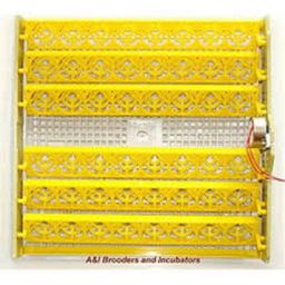 TM&W Automatic Digital Intelligent Automatic Mini Incubator with Temperature Control 80 W for Chicken, Duck, Egg Hatcher (Yellow) image 4