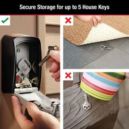 Master Lock 5401D Select Access Wall-Mounted Key Storage Box with Set-Your-Own Combination Lock image 4
