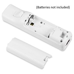 4 Pack Wii Remote Controller, Built in Motion Plus Replacement Remote Controller Compatible for Wii Wii U, with Wrist Strap (White) image 4