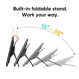xp-pen XPPen Artist 22 Plus Drawing Display 21.5 inch Fully Laminated Screen with X3 Pro Smart Chip Stylus 16384 Pressure Levels Built-in Foldable Stand for Digital Drawing/Animation image 5