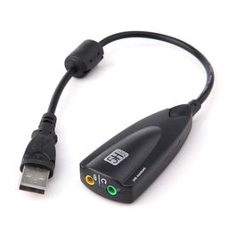 Cables Kart 7.1 Channel 5Hv2 USB Sound Card Adapter with Mic, USB to Sound, Compatible with Windows/Server 2003/Linux/Mac OS, image 2