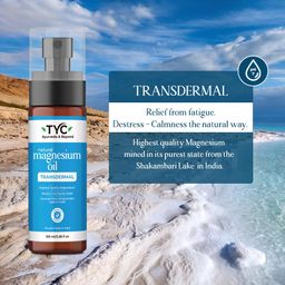 tyc - trust your choice TYC-Trust Your Choice Natural Magnesium Oil Mist Spray, Muscle Relaxant, Reduces Fatigue, Relieves Foot Tension, Helps in Better Sleep, For Men and Women (100 ml Pack of 1) image 2