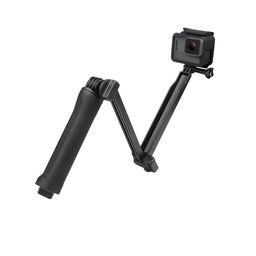 yantralay 3-Way Monopod Grip Tripod Selfie Stick for Hero 12/11/10/9/8, DJI OSMO Action, Insta 360 - Waterproof & Foldable - Compatible with SJCAM, Yi & More image 1