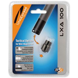LiteXpress Push Button Black Tail Cap Switch for Mini Maglite AA image 3