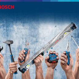 BOSCH Professional 25 cm Durable Aluminum Frame Magnetic Spirit Level - Precision Tool with Easy-to-Read Markings from Multiple Positions image 2