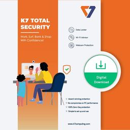 K7 Total Security | 10 Devices | 3 Years | Email Delivery in 2 Hours - No CD image 1