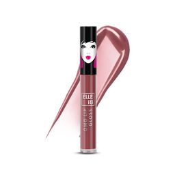 Elle 18 OMG Lip Gloss, Glossy Finish, Honeyed Hush, Non-sticky Formula, Light-weight, Moisturising, Infused with Rapeseed and Jojoba Oil, Full Coverage| 2.5ml image 1
