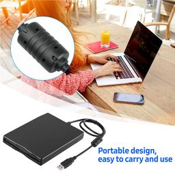 PENCHEN USB External Floppy Disk Drive Portable 3.5 inch Floppy Disk Drive USB Interface Plug and Play Low Noise for PC Lap Black image 5