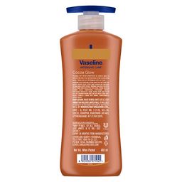 Vaseline Intensive Care Cocoa Glow Body Lotion, 24 hr nourishing lotion with 100% Cocoa And Shea Butter, Restores Glow, 400 ml image 3