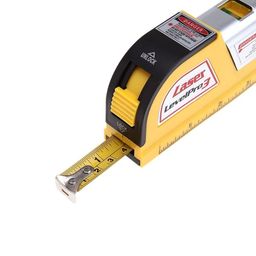 skywalk 8FT 2. 5m Measuring Tape Laser Level Pro3 Measuring Equipment with 2 Way Level Bubbles and Laser Power On/Off nivel laser image 5