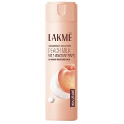 lakmé Lakme Peach Milk, Light Weight Moisturizer, 200ml, for Soft Glowing Skin, with Vitamin C, E & Peach Milk Extract, 24Hr Moisture Lock, Non-Oily, Non-Sticky Face Cream image 1