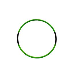 Let Us Hoop FlexTone Hoop – Durable Segmented Plastic Hula Hoop for Core Workouts, Ergonomic Dual-Color Design, Optional Weighted Structure – Ideal for All Fitness Levels image 1