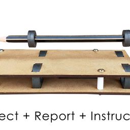 kit4curious magnetic levitation experiment school science project kit with report and instruction- Multi color image 2