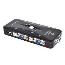 Tobo 4-Port KVM Switch USB 2.0 Compatible with Computer Sharing Video Mouse Keyboard Monitor.-TD-577H. image 2