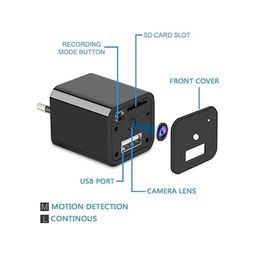 GARYVIZ 1080P Wired Camera with Audio Video Recording 24 Hours Working with 220v Power, Motion Detection Recording (Non WiFi Camera) image 3