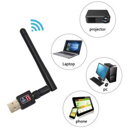xbuzz Ultra 900Mbps USB WiFi Dongle Wireless Adapter 802.11n/g/b with Antenna for All PC, Laptops (Random Colour) image 2