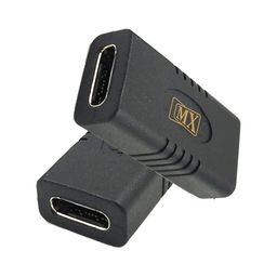 MX USB Type-C Female to USB Type-C Female Adapter (Black) Compatible with All C Type Supported Mobile, Smartphone, Laptop and Other Devices (Pack of 1) image 2