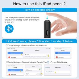 velomax Stylus Pen for iPad-ONLY for iPad,13 Mins Fast Charging Magnetic Adsorption Penci with Tilt Sensitivity & Palm Rejection for iPad (Black) image 3