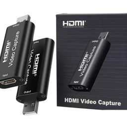 MICROWARE Audio Video Capture Card,HDMI to USB USB2.0 High Definition 1080p 30fps, Directly to Computer for Gaming, Streaming, Teaching, Video Conference or Live Broadcasting image 1