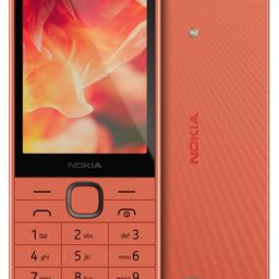 Nokia 220 4G | All-New Classic Keypad Phone with Dual SIM, Built-in UPI App, Wireless FM Radio, MP3 Player, Bluetooth & USB Type C | Peach image 1