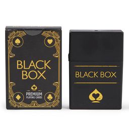 Black Box Premium Plastic Playing Card Game, Bridge Size, Regular Index, Pack Of 3 For Adult image 3