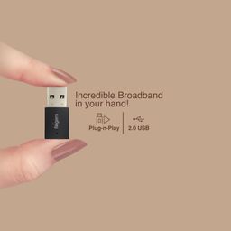 FINGERS FWF602-BT Dual Band USB Adapter (Dual Band - Supports 2.4 GHz & 5 GHz, Dual Connectivity � Bluetooth & Wi-Fi, Windows & Linux (Intel Platform) Compatible, Simple Plug-n-Play) image 4