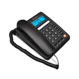 Beetel M59N Caller ID Corded Landline Phone 16 Digit LCD Display & Adjustable Contrast,10 One Touch Memory Buttons,2Ways Speaker Phone,Music On Hold,Solid Build Quality,Classic Design (Black)(M59N) image 1