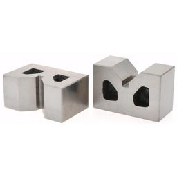 SPI 63-392-5 Cast Iron 90° V-Block Pair: 3/4" Capacity, 2" L x 1" W x 1-1/4" H image 2