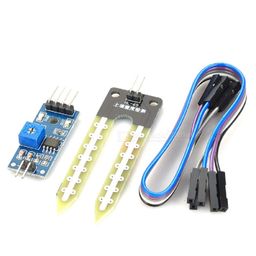 Electrobot Resistive Soil Moisture Sensor - Accurate Soil Water Monitoring for Gardens, Potted Plants, Lawns, and Agriculture - Uno Compatible - Durable and Easy to Use image 1