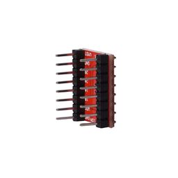 REES52 5Pcs A4988 Stepper Motor Driver Controller Ramps 1.4 Compatible Stepstick Motor Driver Module with Heat Sink for 3D Printer Green (A4988 red) image 4