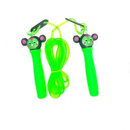 Gmefvr Exercise Fitness activity For Kids Teddy skipping Jump Rope Adjustable length | Multiple Random Color image 2