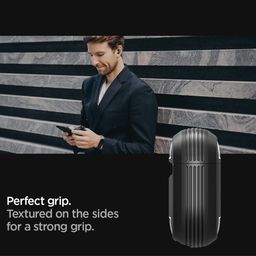 Spigen Rugged Armor Designed for Bose QuietComfort Ultra Earbuds Case (2023) and Bose QuietComfort Earbuds II Case (2022) - Matte Black image 5