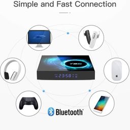 rubox T95 Android 10.0 TV Box, Android Box 4GB RAM 32GB ROM Allwinner H616 Quad-core Smart Android TV Box, Support 2.4G/5.0G Dual WiFi 6K Utral HD / 3D / H.265 with Bluetooth 5.0DCSATBT95_03 image 3