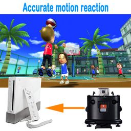 lactivx Wii Motion Plus Adapter, 2 Packs Upgraded Motion Attachment for Wii Remote Controller (Black) image 3