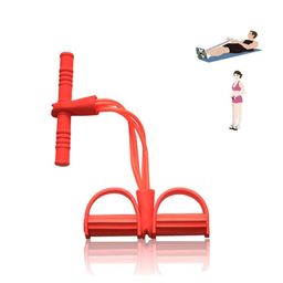 anj ekart Extra Strong Pull String Body Building Training, Pull Rope Rubber Exerciser image 1