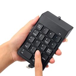 Homgee Wired USB Numeric Keypad 18 Keys Mini Digital Keyboard Replacement for iMac/Mac Pro//Air/Pro Laptop PC image 5