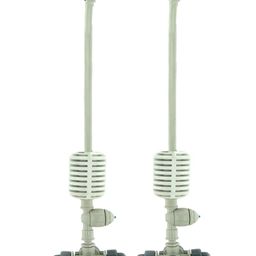 APPSTER (2pcs) Irrigation Fogger System 4 Way Fogger Assembly Unit with Check Valve for Garden, Greenhouses, Mist Cooling System and Poultry Farm - Pack of 2 image 1