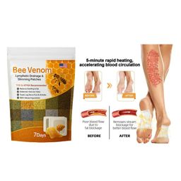 New Bee Venom Patches Stress Relief Detox Patch Solution (1 BOX x 10 Patches) image 5