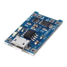 Hexonix TP4056 Micro USB Input 5V 1A 18650 Lithium Battery Charging and Protection Module – Pack of 5 image 5