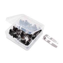 Outemu (Gaote) Brown Switches 20 Pack,3 Pin Tactile Cherry MX and Gateron Equivalent DIY-Replaceable Switches for Mechanical Gaming Keyboard image 3