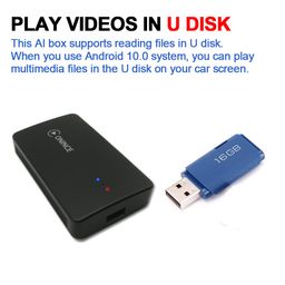 ONINCE CarPlay Box Streaming Device for Car, Wireless CarPlay Adapter & Android Auto Wireless Adapter with Netflix YouTube Disney+ Prime Video, for Factory Wired CarPlay Cars image 4