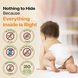 Herby Angel Baby Diaper Rash Cream - Natural Ingredients for Soothing & Protecting Baby's Skin | Kids Skin Care & Anti-Chafing Cream - 50 gm image 5